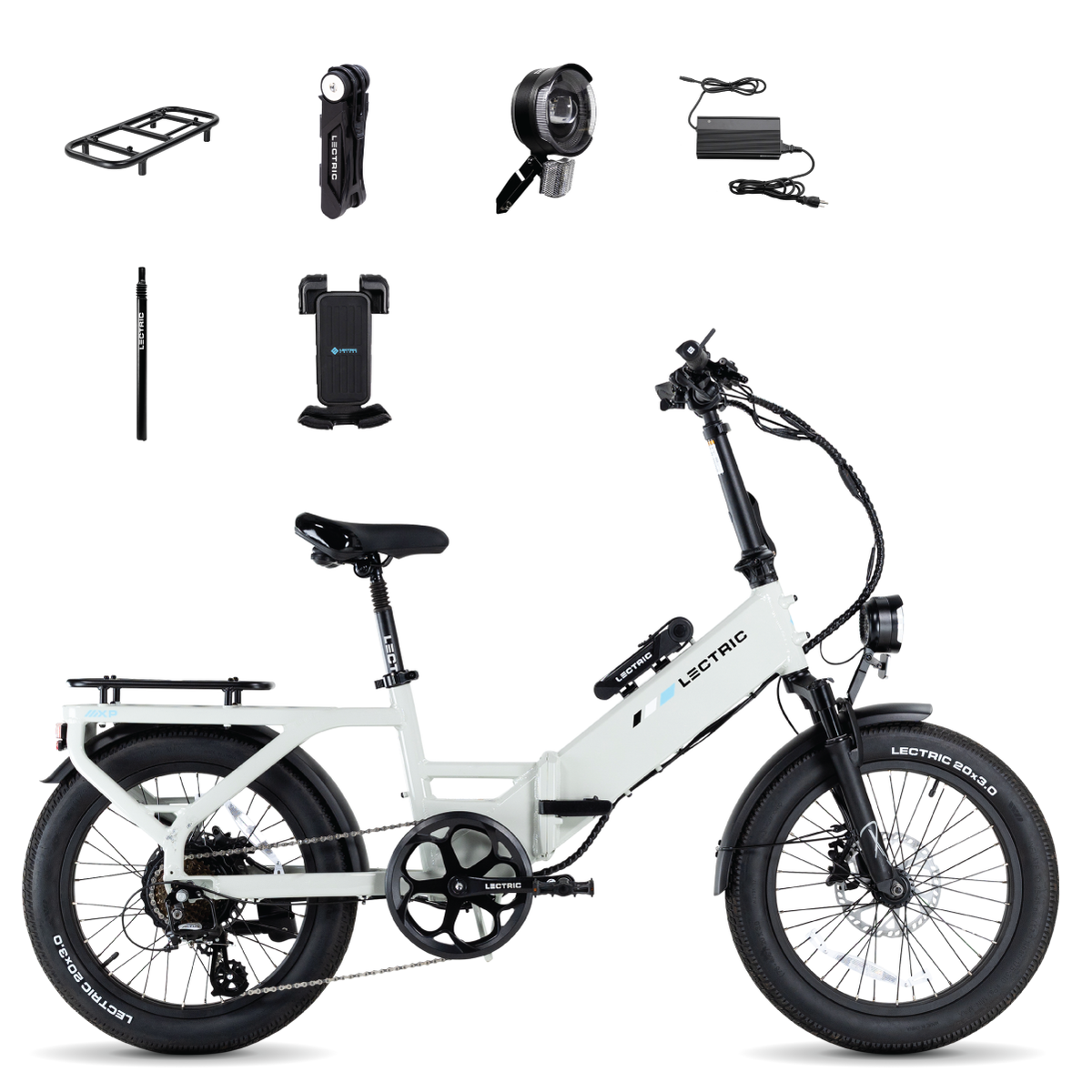 XP4 750 Step-Thru Stratus White - World Car-Free Bundle