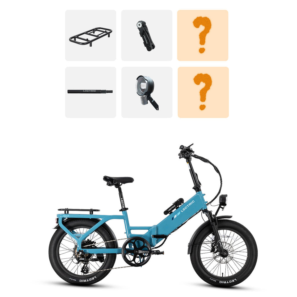 XP4 750 Step-Thru Raindrop Blue - World Car-Free Bundle