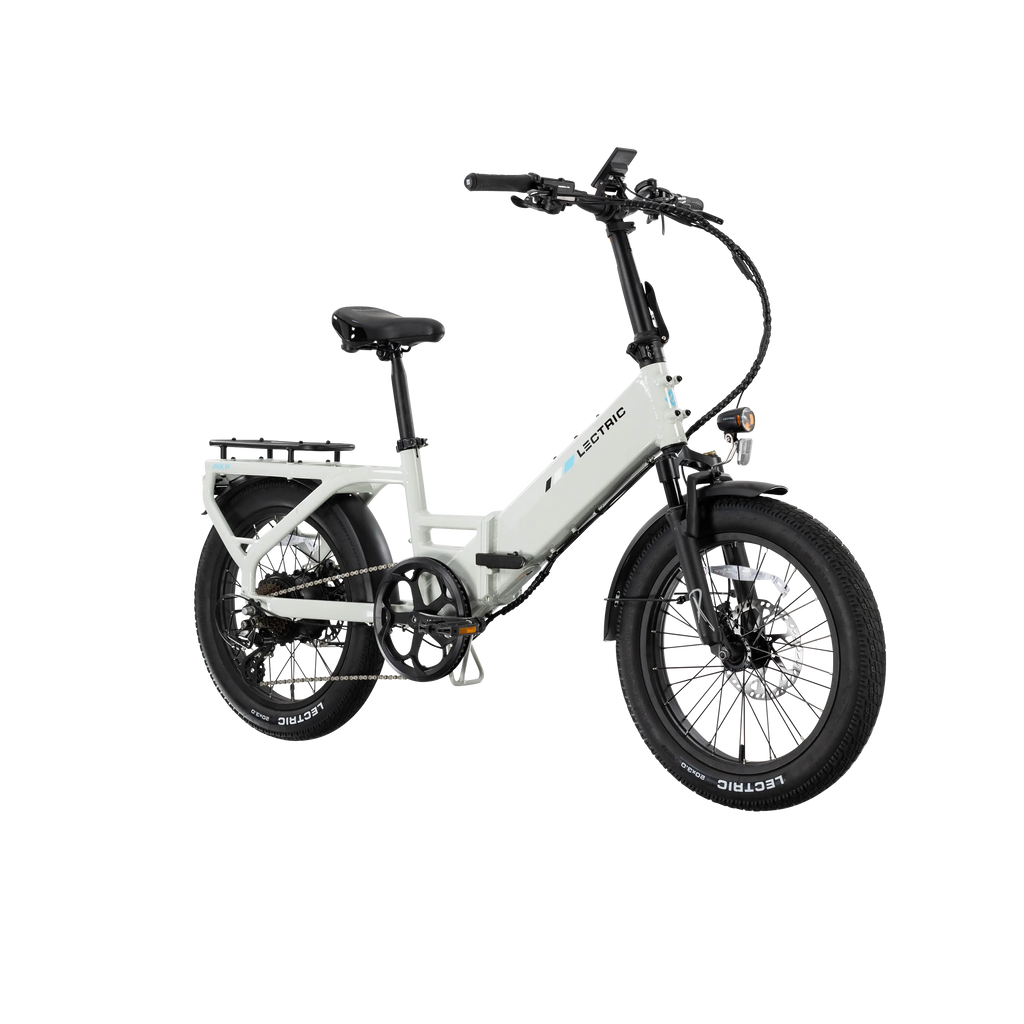 XP4 Step-Thru Stratus White + FREE LevelUp Rack ($79 Value)