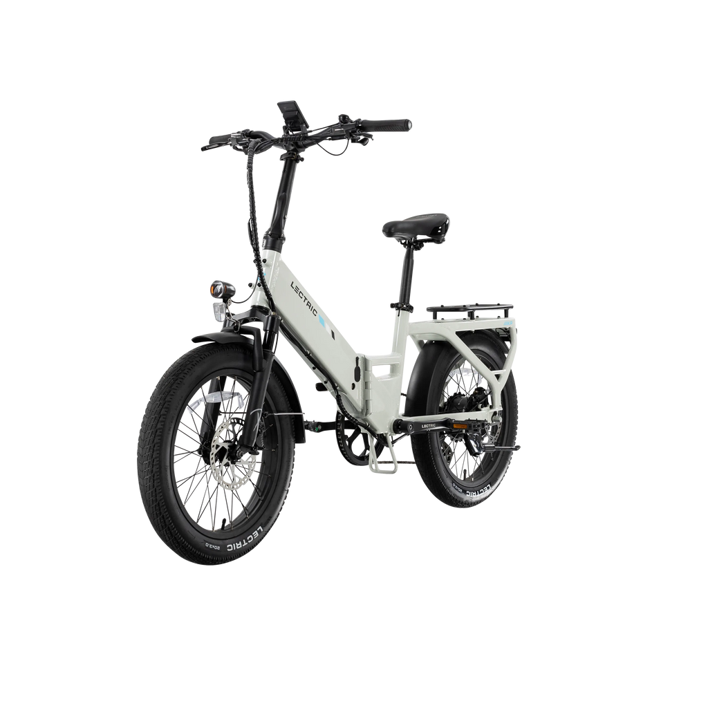 XP4 Step-Thru Stratus White + FREE LevelUp Rack ($79 Value)
