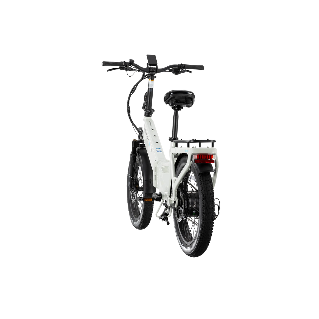 XP4 Step-Thru Stratus White + FREE LevelUp Rack ($79 Value)