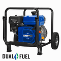158 GPM 2" Dual Fuel Engine Portable Water Pump