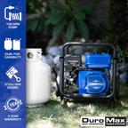 158 GPM 2" Dual Fuel Engine Portable Water Pump