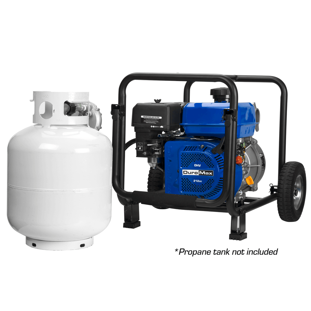 158 GPM 2" Dual Fuel Engine Portable Water Pump