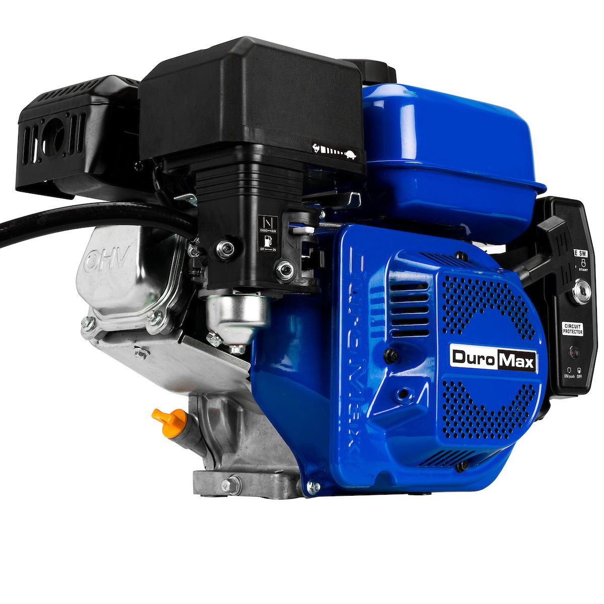 212cc 3/4" Shaft Recoil/Electric Start Horizontal Dual Fuel Engine