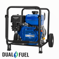 423 GPM 4" Dual Fuel Engine Portable Water Pump