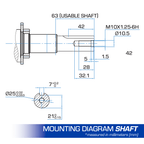 274cc 25mm Shaft Recoil Start Gasoline Engine