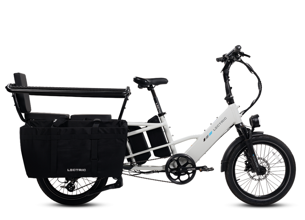 XPedition2 Stratus White Long-Range Dual-Battery eBike