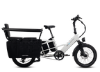 XPedition2 Stratus White Long-Range Dual-Battery eBike