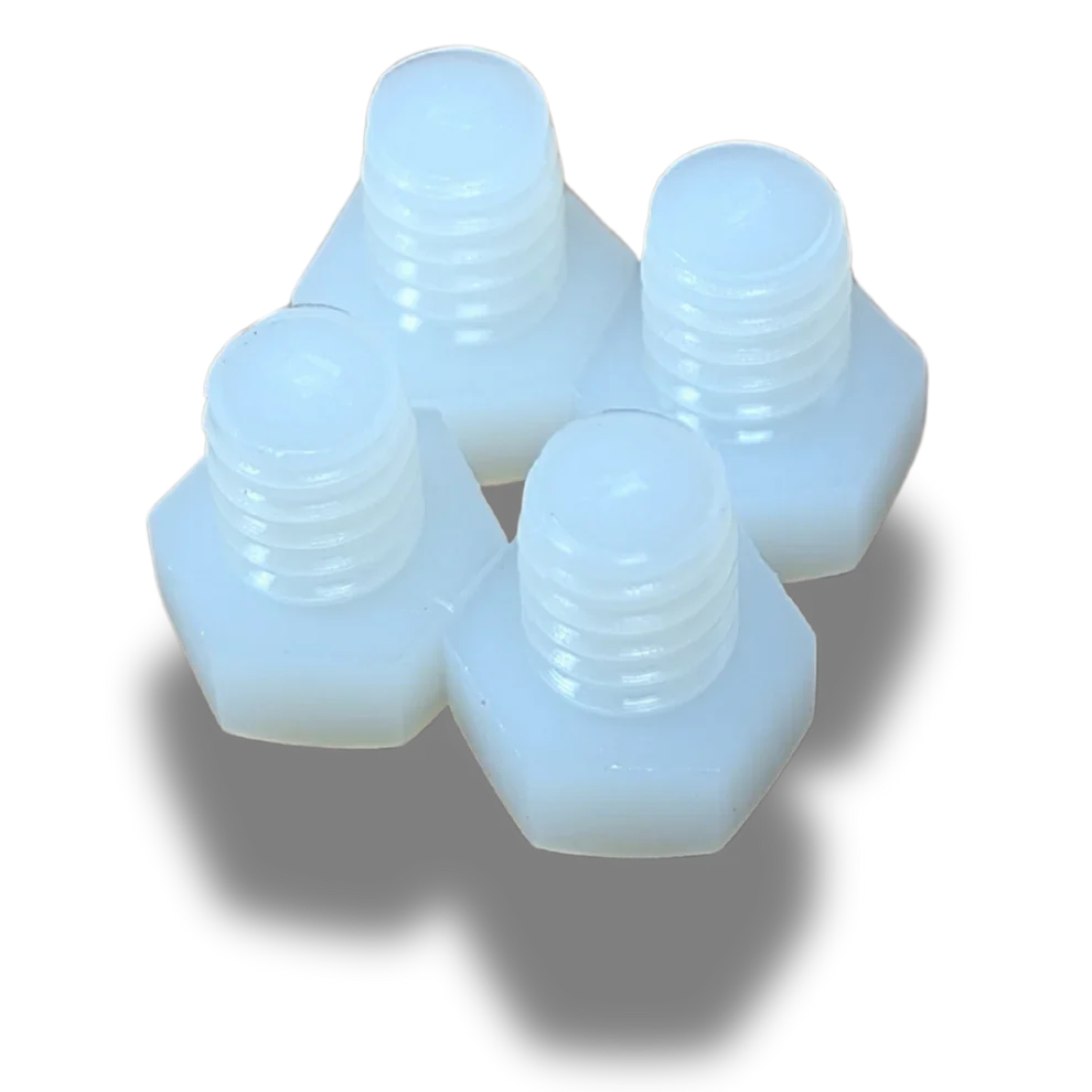 Cisco Nylon Replacement Screws (4)  3/8" Nylon Hex Screws  SKU: XPN42