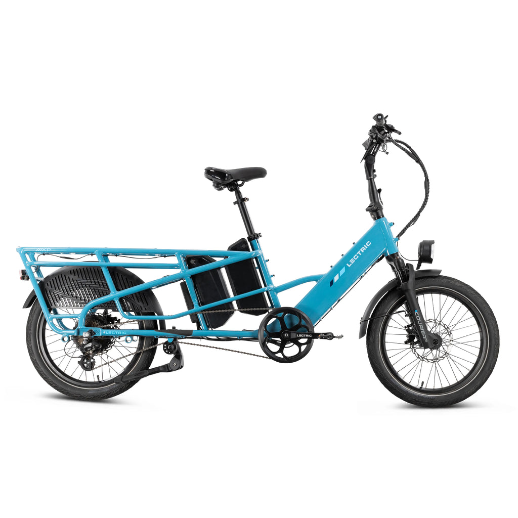 XPedition2 Raindrop Blue Long-Range Dual-Battery + FREE Running Boards, Cushions, Elite Headlight, Suspension Seat Post, Orbitor, Fast Charger ($694 Value)