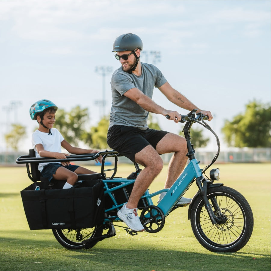 XPedition2 Raindrop Blue Long-Range Dual-Battery eBike
