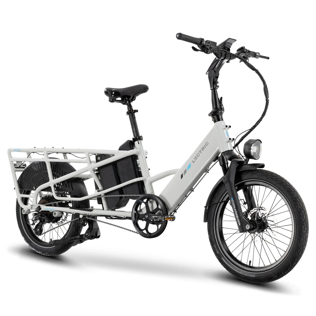 XPedition2 Stratus White Long-Range Dual-Battery + FREE Running Boards, Cushions, Elite Headlight, Suspension Seat Post, Orbitor, Fast Charger ($694 Value)