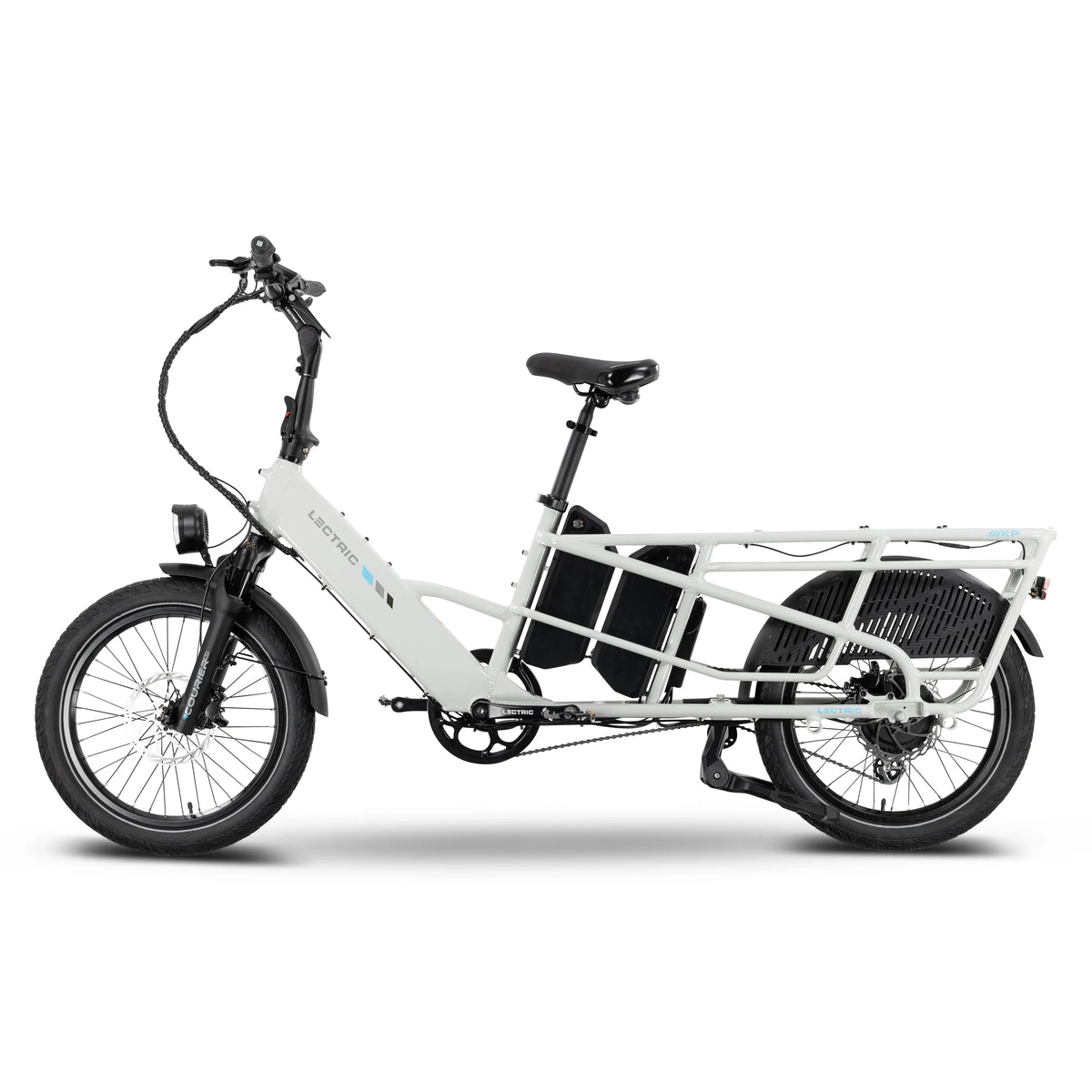 XPedition2 Stratus White Long-Range Dual-Battery + FREE Running Boards, Cushions, Elite Headlight, Suspension Seat Post, Orbitor, Fast Charger ($694 Value)