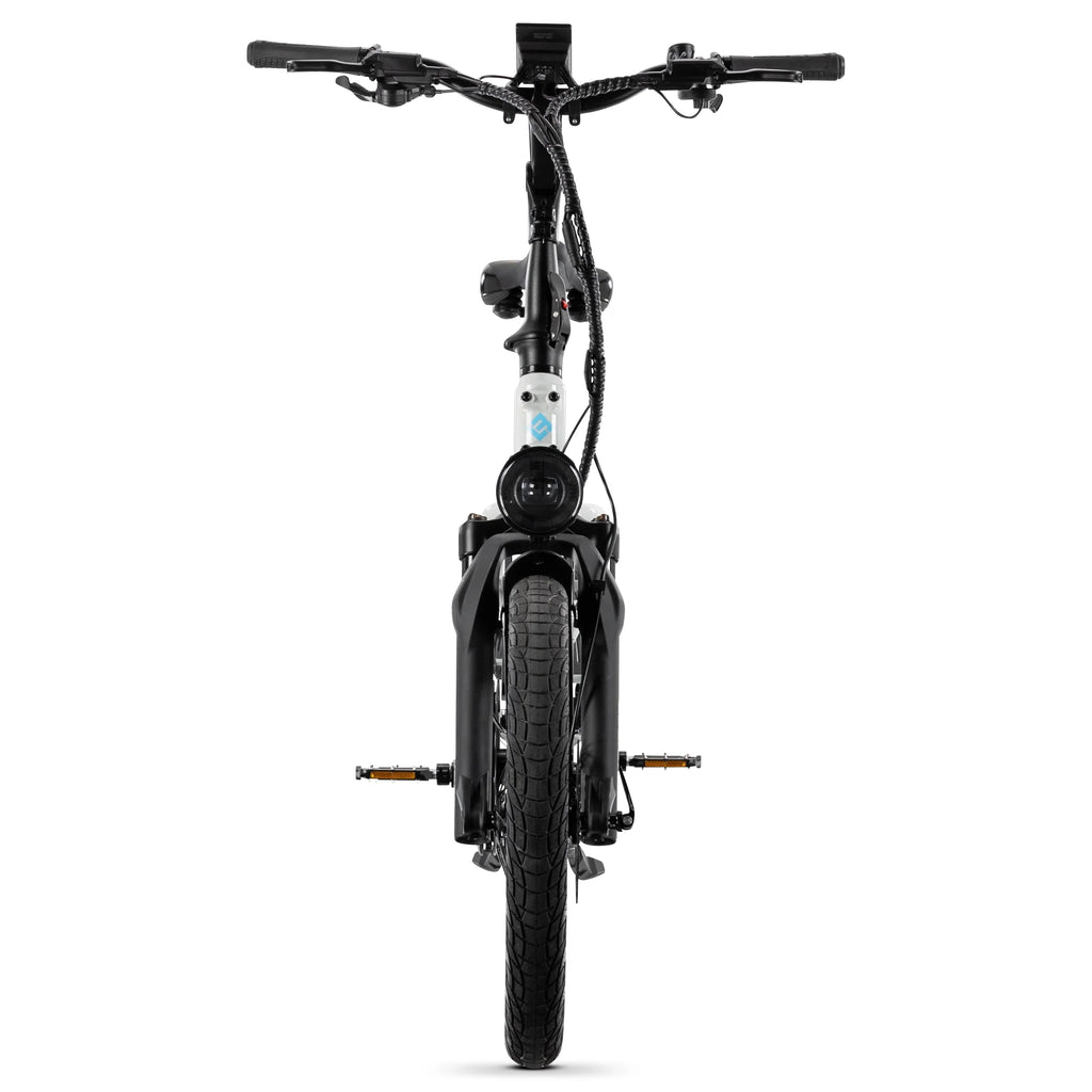 XPedition2 Stratus White Long-Range Dual-Battery eBike