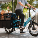 XPedition2 Stratus White Long-Range Dual-Battery eBike