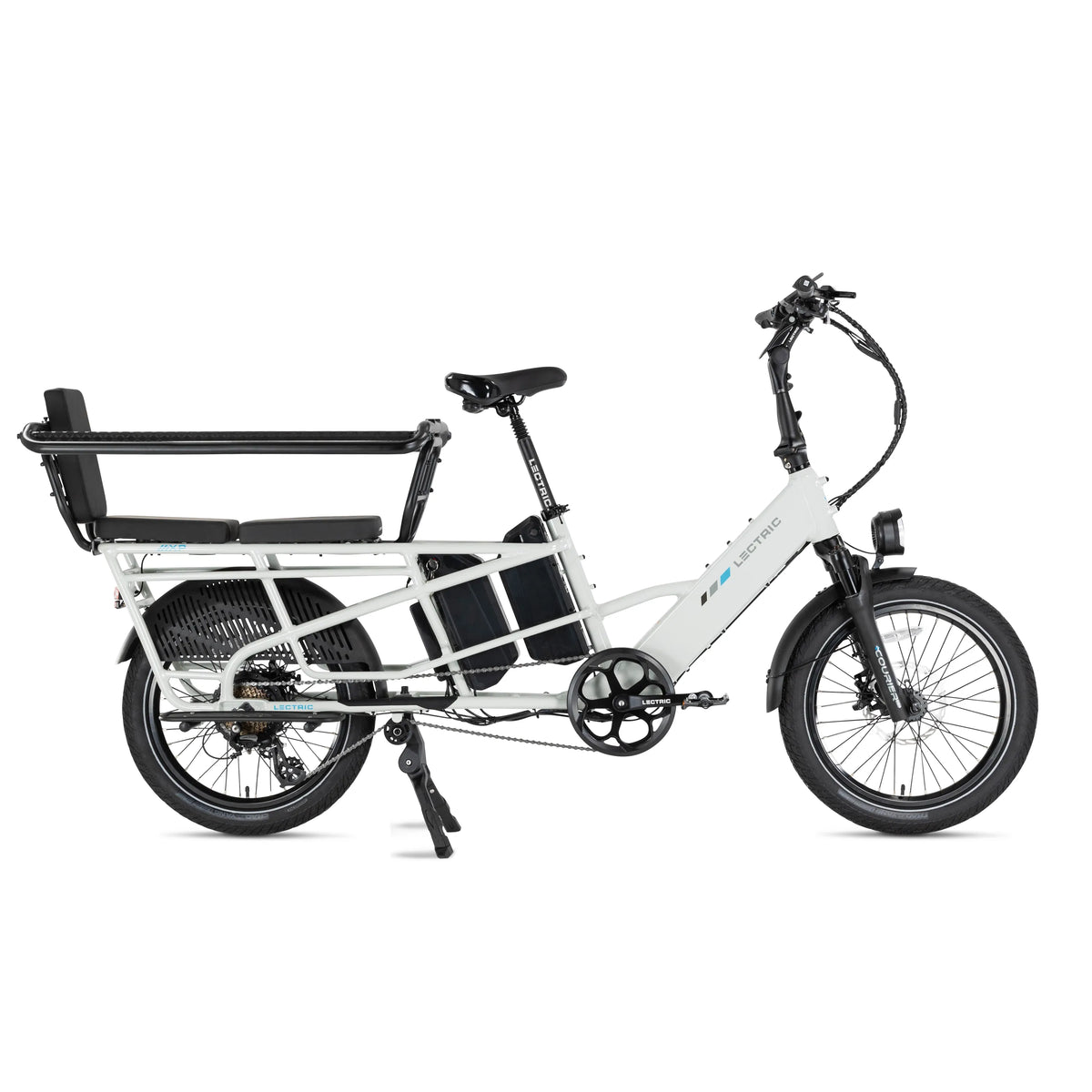 XPedition2 Stratus White Dual-Battery eBike