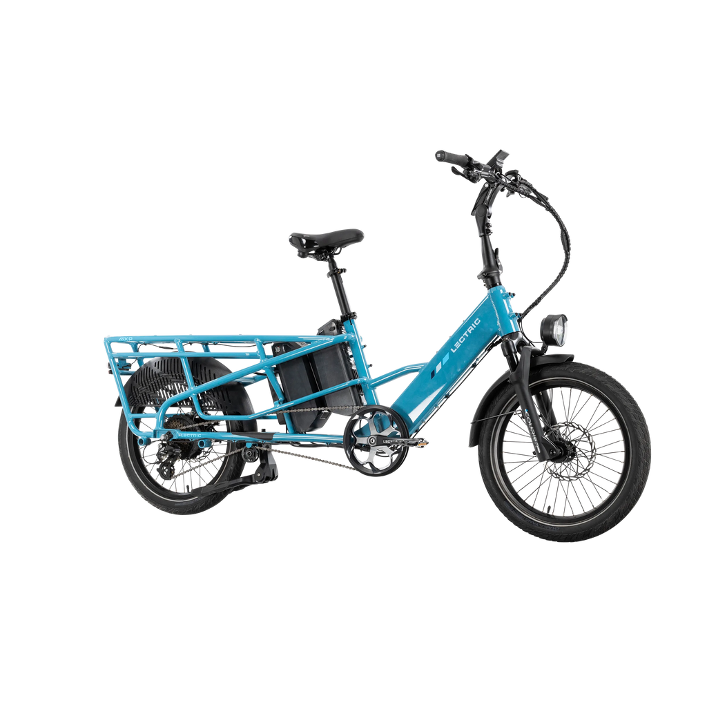 XPedition2 Raindrop Blue Long-Range Dual-Battery + FREE Running Boards, Cushions, Elite Headlight, Suspension Seat Post, Orbitor, Fast Charger ($694 Value)