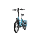 XPedition2 Raindrop Blue Long-Range Dual-Battery + FREE Running Boards, Cushions, Elite Headlight, Suspension Seat Post, Orbitor, Fast Charger ($694 Value)