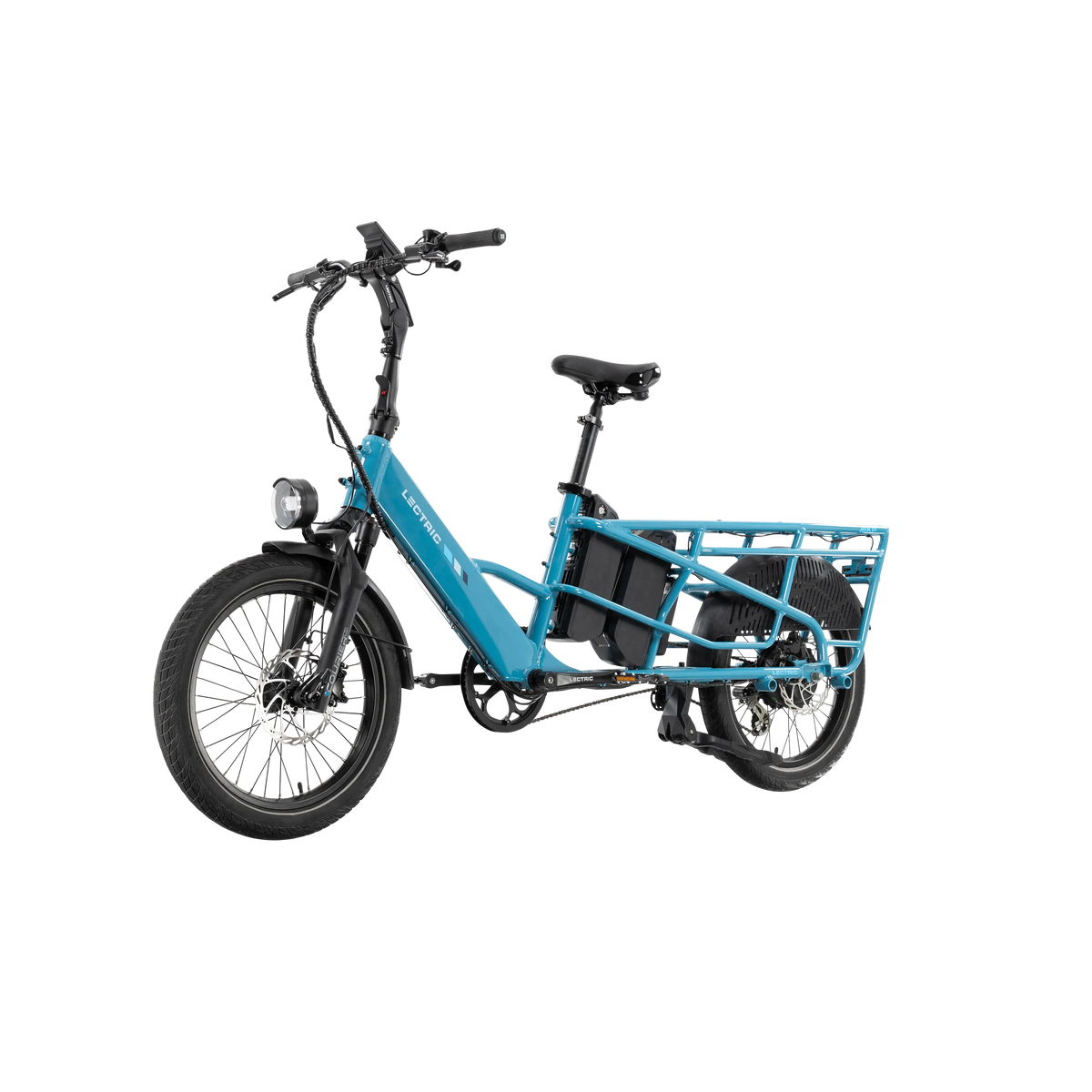 XPedition2 Raindrop Blue Long-Range Dual-Battery + FREE Running Boards, Cushions, Elite Headlight, Suspension Seat Post, Orbitor, Fast Charger ($694 Value)