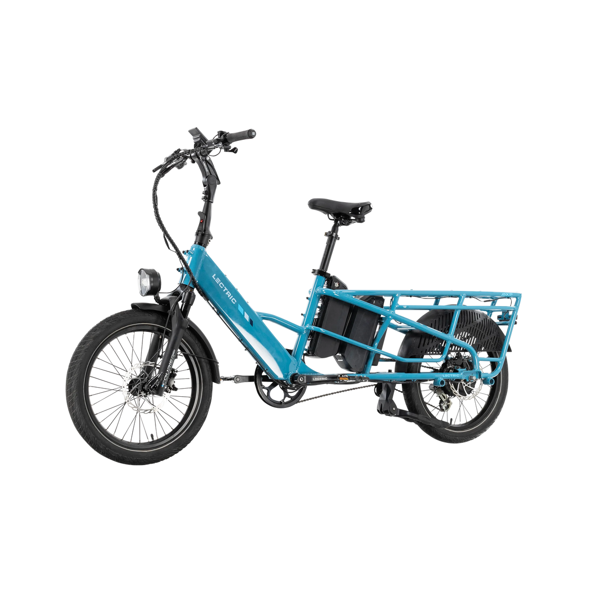 XPedition2 Raindrop Blue Long-Range Dual-Battery + FREE Running Boards, Cushions, Elite Headlight, Suspension Seat Post, Orbitor, Fast Charger ($694 Value)