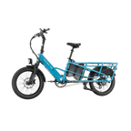 XPedition2 Raindrop Blue Long-Range Dual-Battery eBike