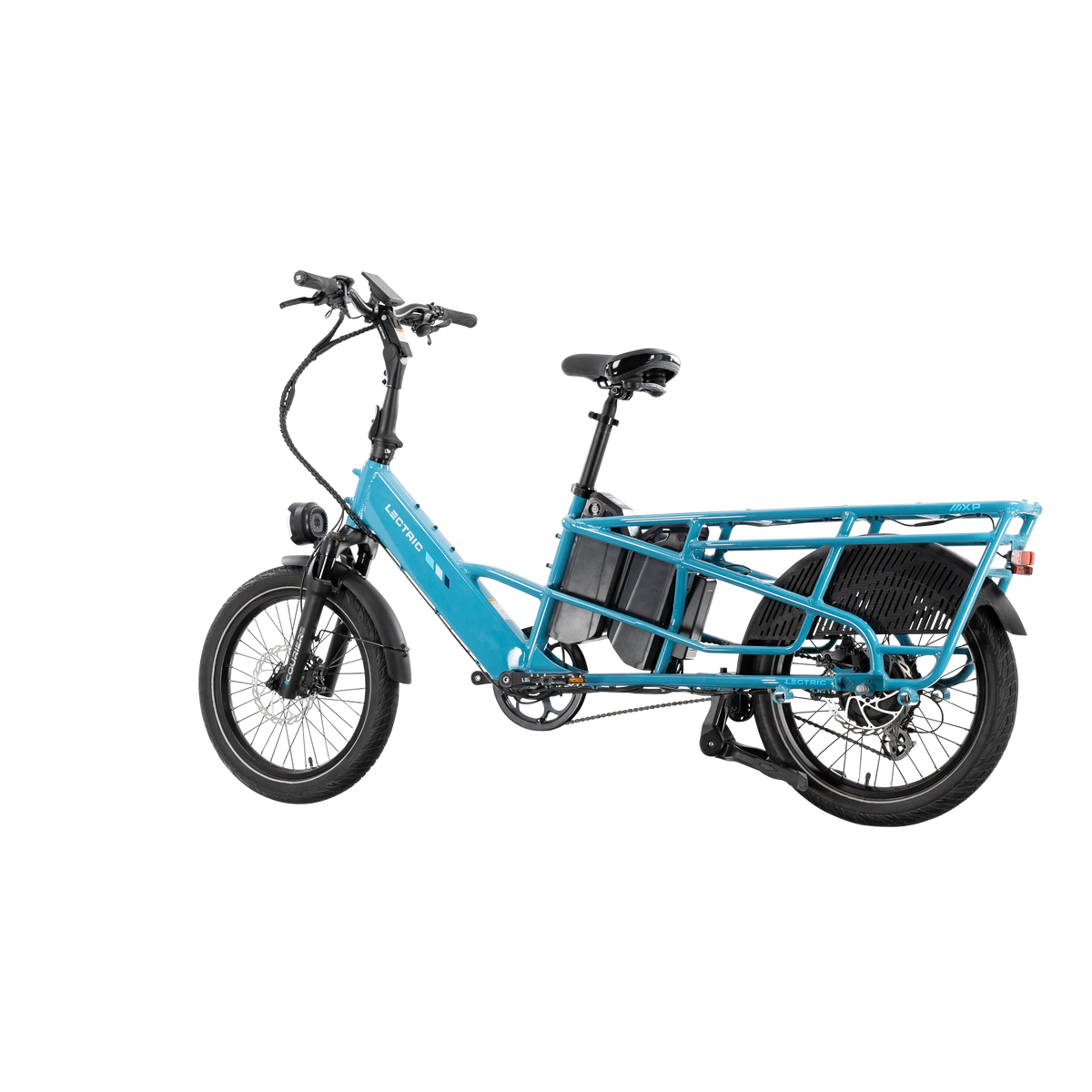XPedition2 Raindrop Blue Long-Range Dual-Battery + FREE Running Boards, Cushions, Elite Headlight, Suspension Seat Post, Orbitor, Fast Charger ($694 Value)