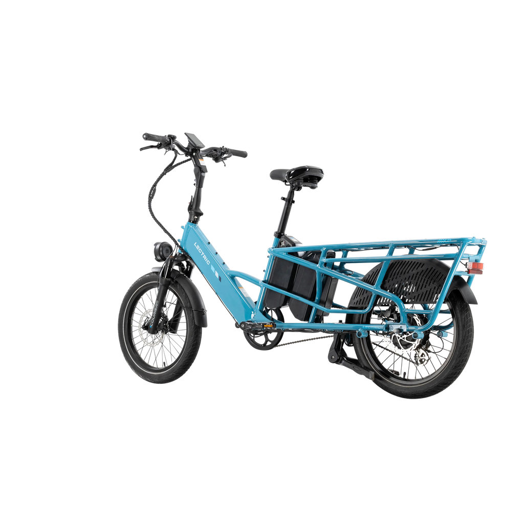 XPedition2 Raindrop Blue Long-Range Dual-Battery + FREE Running Boards, Cushions, Elite Headlight, Suspension Seat Post, Orbitor, Fast Charger ($694 Value)
