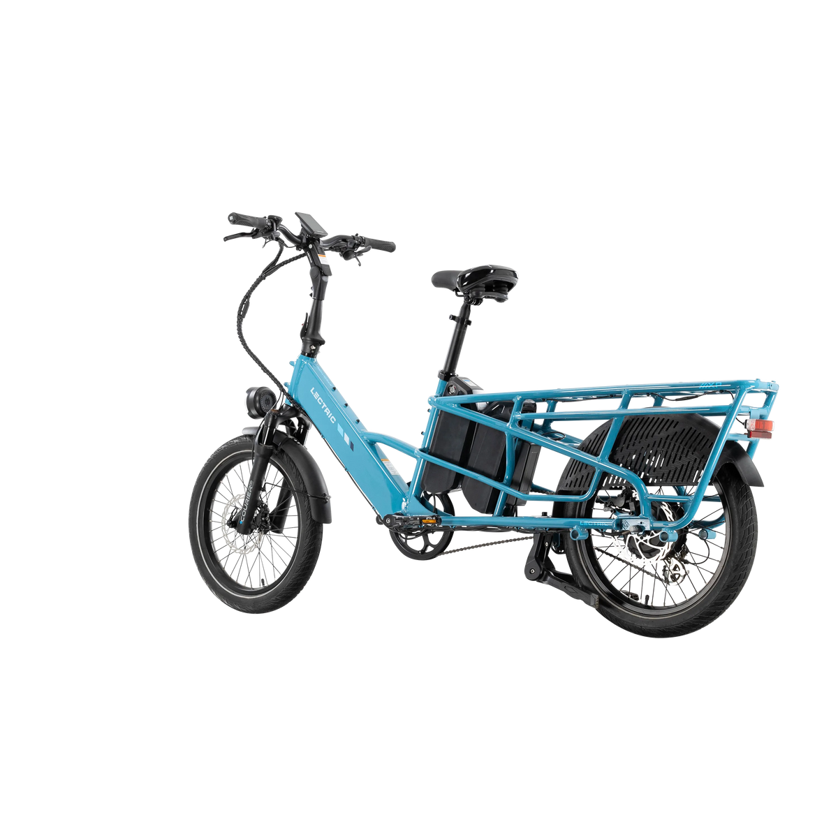 XPedition2 Raindrop Blue Long-Range Dual-Battery + FREE Running Boards, Cushions, Elite Headlight, Suspension Seat Post, Orbitor, Fast Charger ($694 Value)