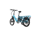 XPedition2 Raindrop Blue Long-Range Dual-Battery + FREE Running Boards, Cushions, Elite Headlight, Suspension Seat Post, Orbitor, Fast Charger ($694 Value)