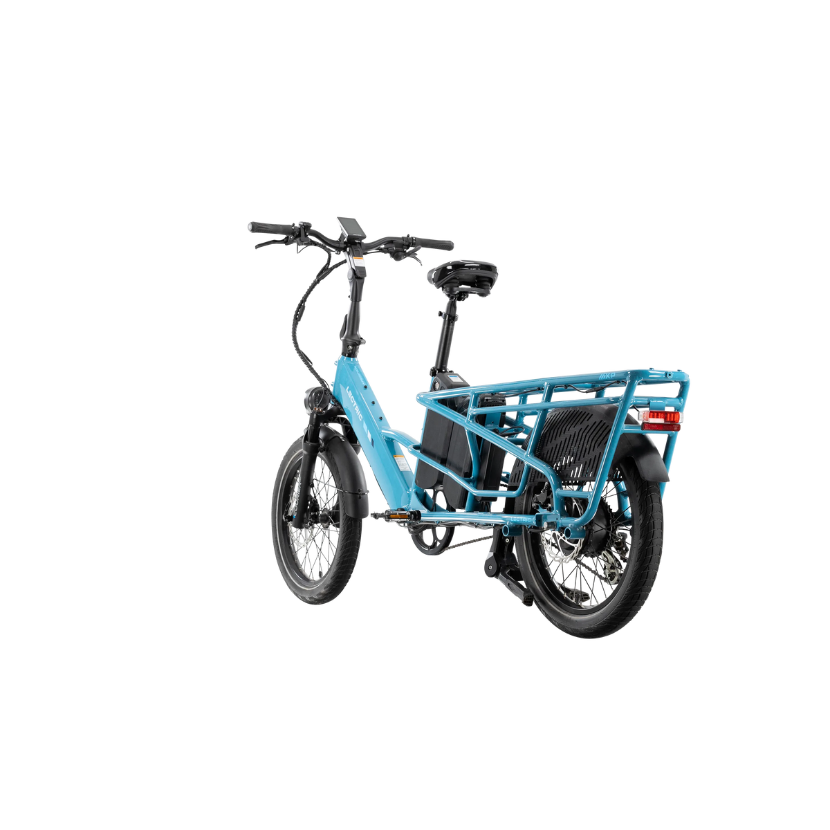 XPedition2 Raindrop Blue Long-Range Dual-Battery + FREE Running Boards, Cushions, Elite Headlight, Suspension Seat Post, Orbitor, Fast Charger ($694 Value)