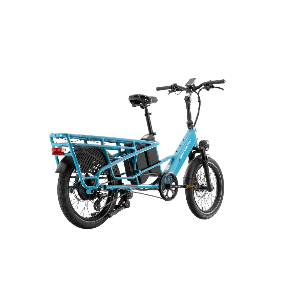 XPedition2 Raindrop Blue Long-Range Dual-Battery + FREE Running Boards, Cushions, Elite Headlight, Suspension Seat Post, Orbitor, Fast Charger ($694 Value)