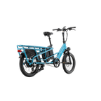 XPedition2 Raindrop Blue Long-Range Dual-Battery + FREE Running Boards, Cushions, Elite Headlight, Suspension Seat Post, Orbitor, Fast Charger ($694 Value)
