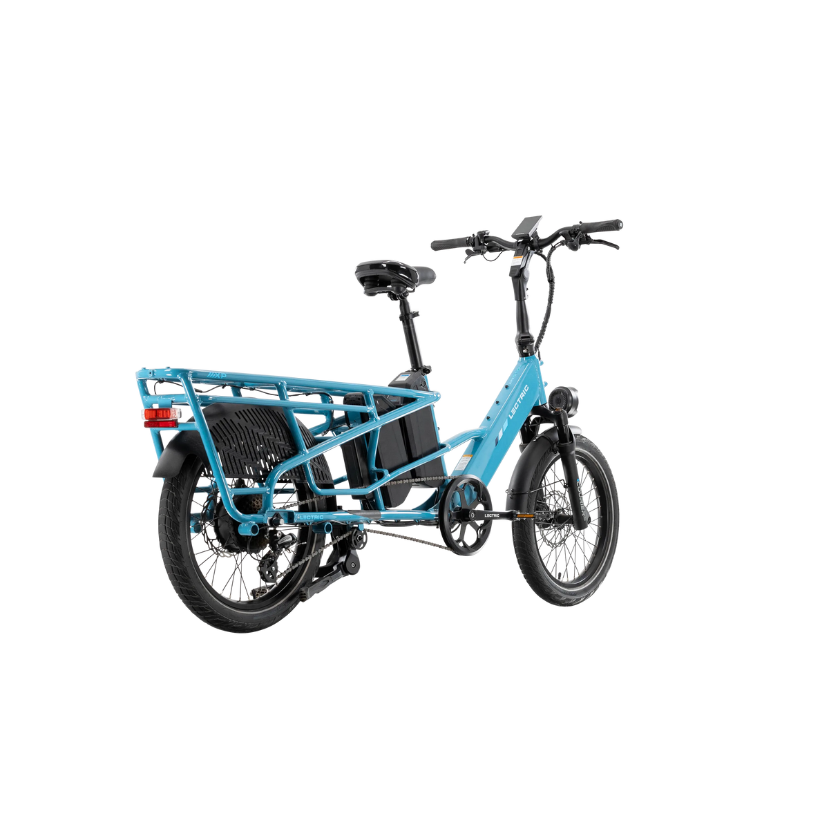 XPedition2 Raindrop Blue Long-Range Dual-Battery + FREE Running Boards, Cushions, Elite Headlight, Suspension Seat Post, Orbitor, Fast Charger ($694 Value)