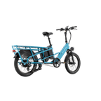 XPedition2 Raindrop Blue Long-Range Dual-Battery + FREE Running Boards, Cushions, Elite Headlight, Suspension Seat Post, Orbitor, Fast Charger ($694 Value)
