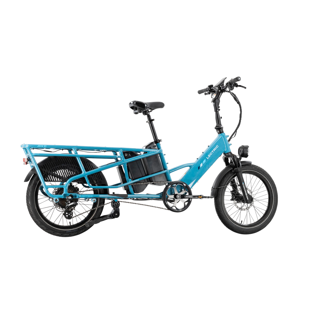 XPedition2 Raindrop Blue Long-Range Dual-Battery + FREE Running Boards, Cushions, Elite Headlight, Suspension Seat Post, Orbitor, Fast Charger ($694 Value)