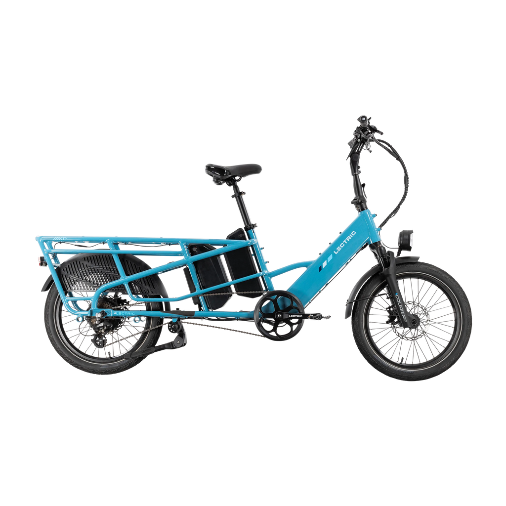 XPedition2 Raindrop Blue Long-Range Dual-Battery + FREE Running Boards, Cushions, Elite Headlight, Suspension Seat Post, Orbitor, Fast Charger ($694 Value)