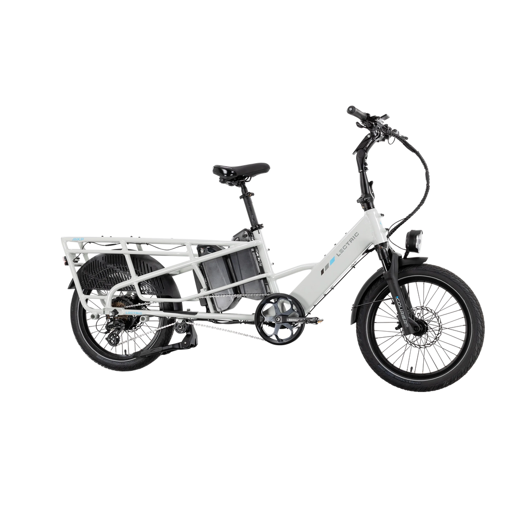 XPedition2 Stratus White Long-Range Dual-Battery eBike