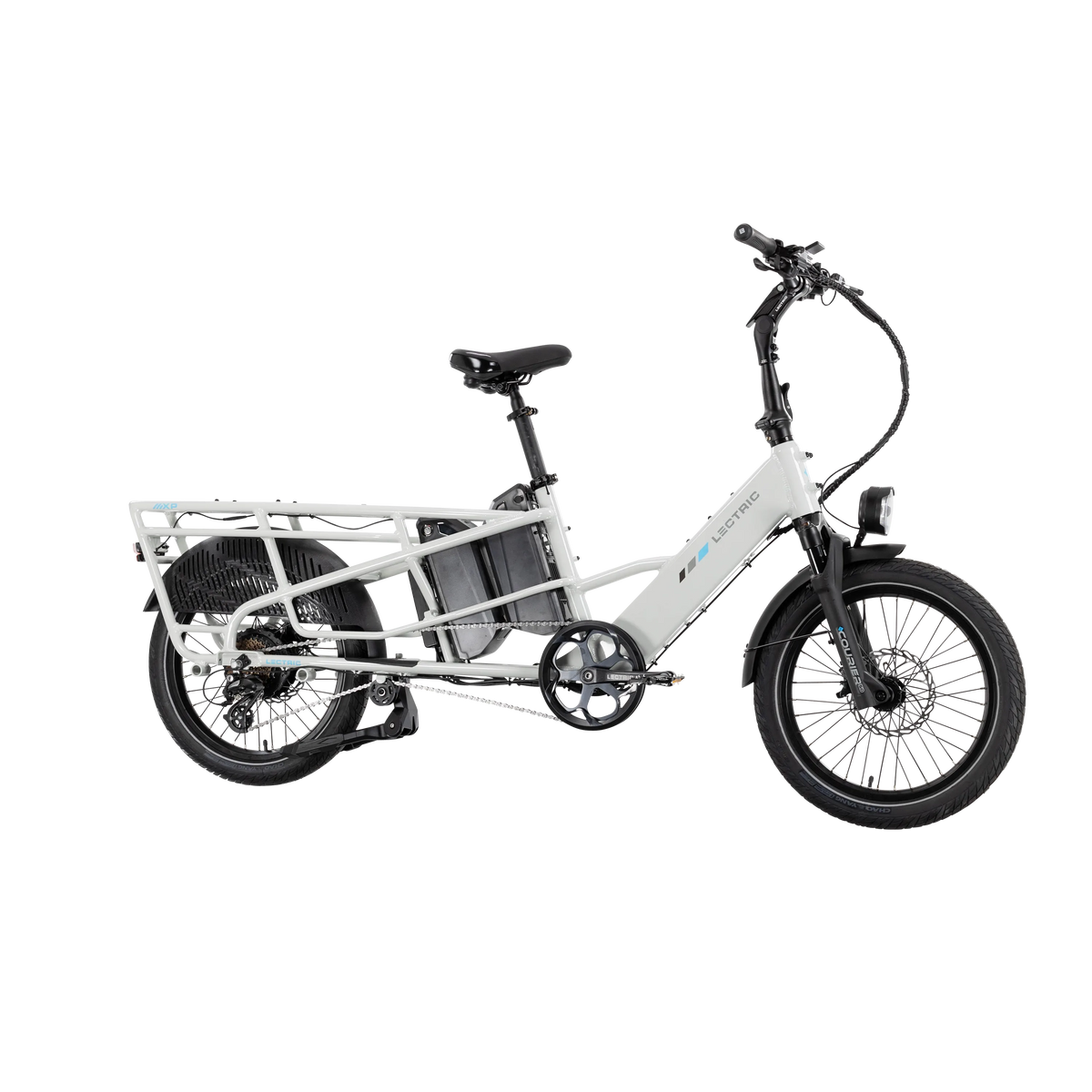 XPedition2 Stratus White Dual-Battery eBike