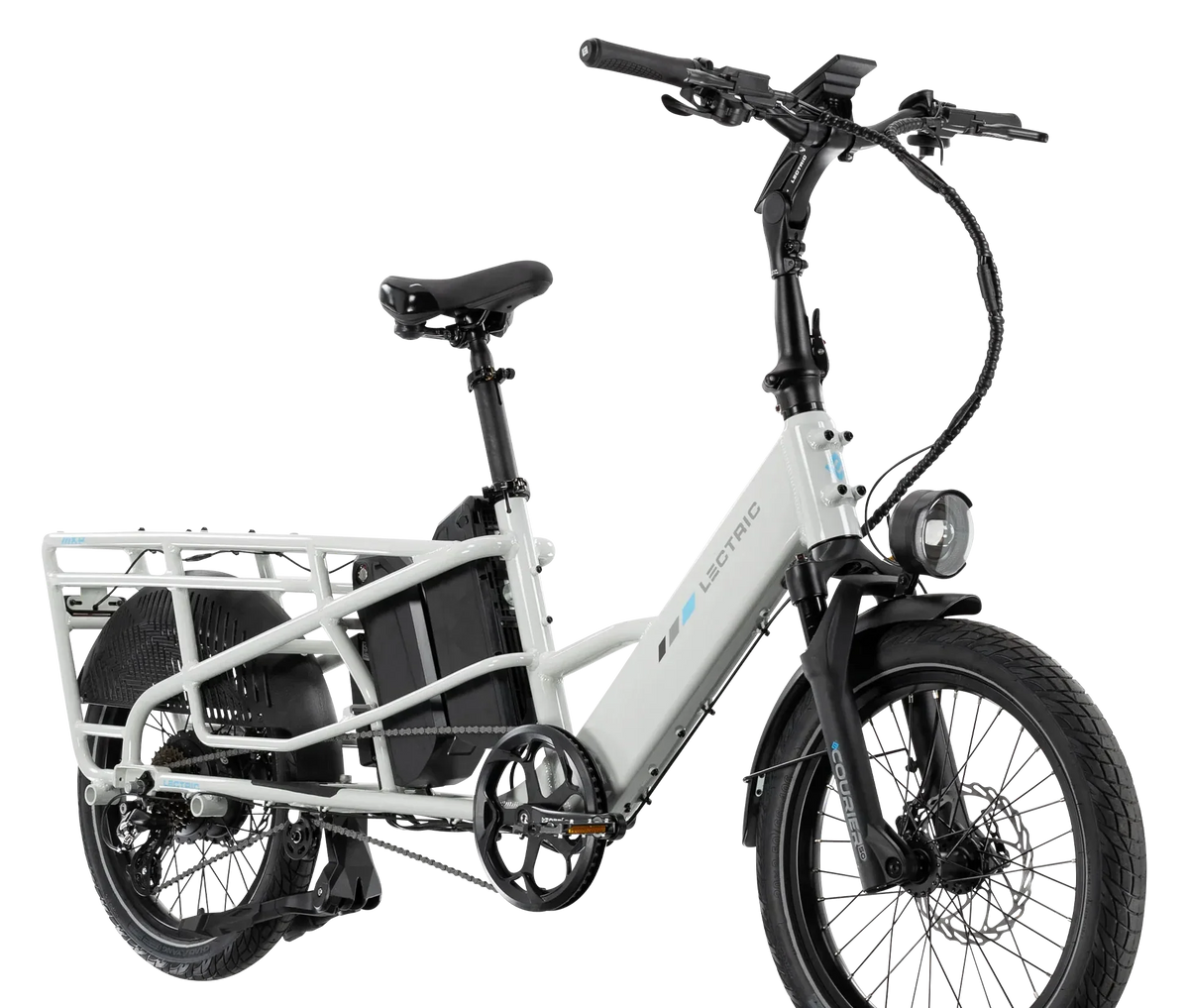 XPedition2 Stratus White Long-Range Dual-Battery + FREE Running Boards, Cushions, Elite Headlight, Suspension Seat Post, Orbitor, Fast Charger ($694 Value)