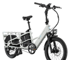 XPedition2 Stratus White Long-Range Dual-Battery eBike