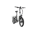 XPedition2 Stratus White Long-Range Dual-Battery eBike