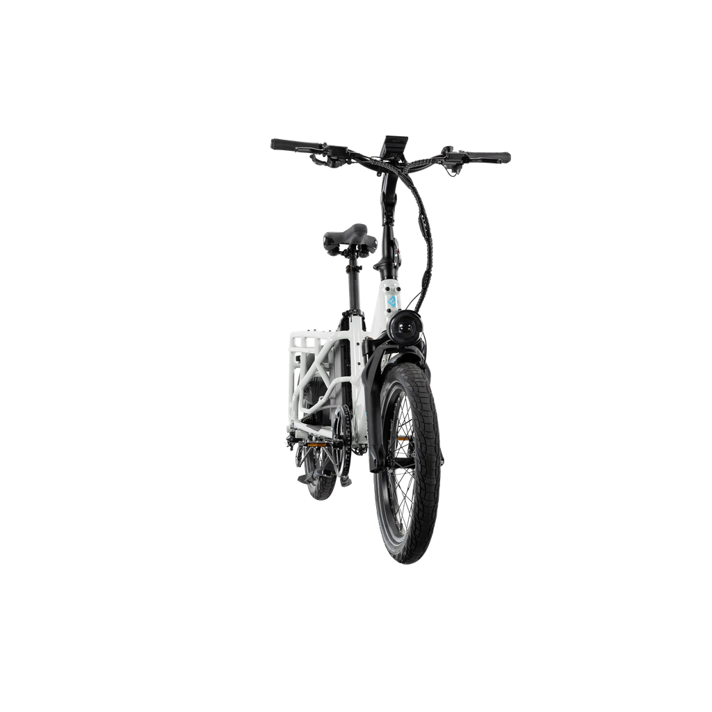 XPedition2 Stratus White Long-Range Dual-Battery eBike