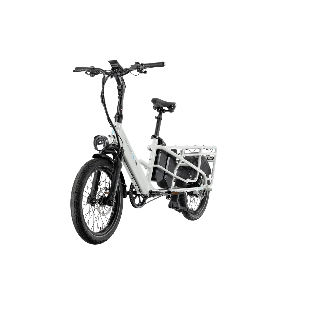 XPedition2 Stratus White Long-Range Dual-Battery eBike