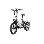 XPedition2 Stratus White Long-Range Dual-Battery eBike
