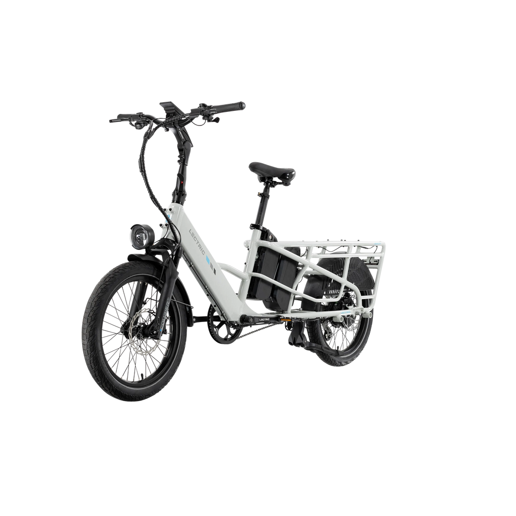 XPedition2 Stratus White Long-Range Dual-Battery + FREE Running Boards, Cushions, Elite Headlight, Suspension Seat Post, Orbitor, Fast Charger ($694 Value)