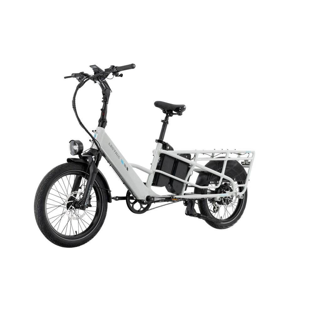 XPedition2 Stratus White Long-Range Dual-Battery + FREE Running Boards, Cushions, Elite Headlight, Suspension Seat Post, Orbitor, Fast Charger ($694 Value)