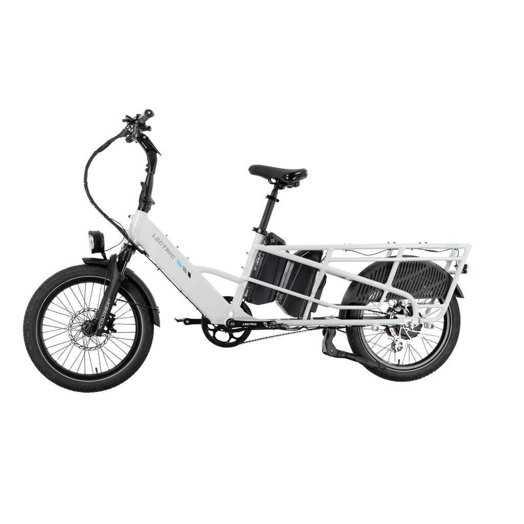 XPedition2 Stratus White Long-Range Dual-Battery + FREE Running Boards, Cushions, Elite Headlight, Suspension Seat Post, Orbitor, Fast Charger ($694 Value)