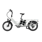 XPedition2 Stratus White Long-Range Dual-Battery eBike