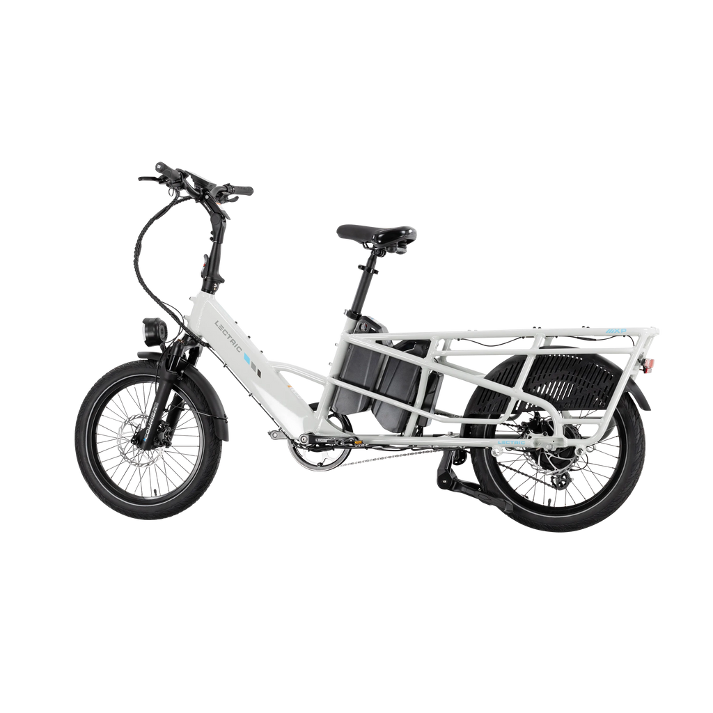 XPedition2 Stratus White Long-Range Dual-Battery + FREE Running Boards, Cushions, Elite Headlight, Suspension Seat Post, Orbitor, Fast Charger ($694 Value)